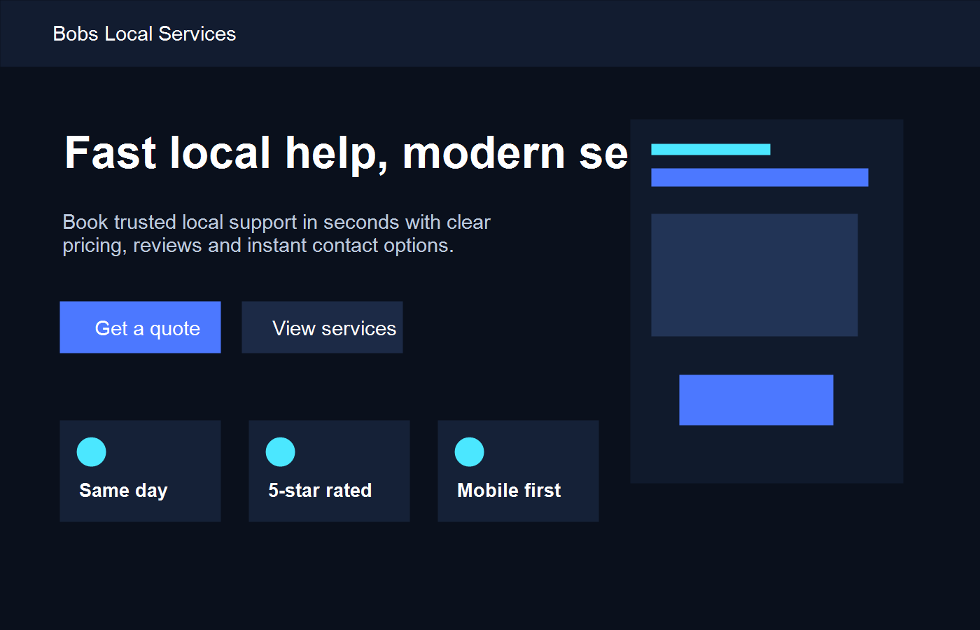 Website Hunter redesign preview